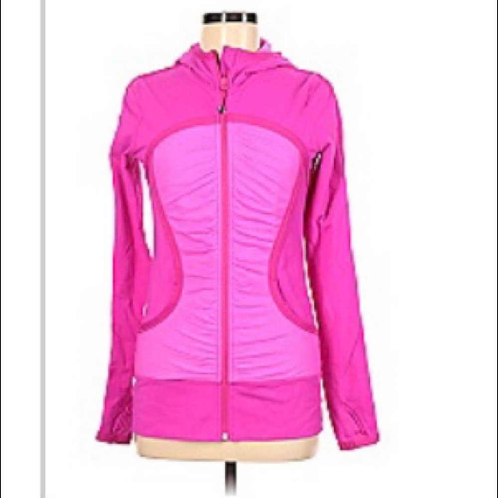 Lululemon Bright Pink Full Zip
